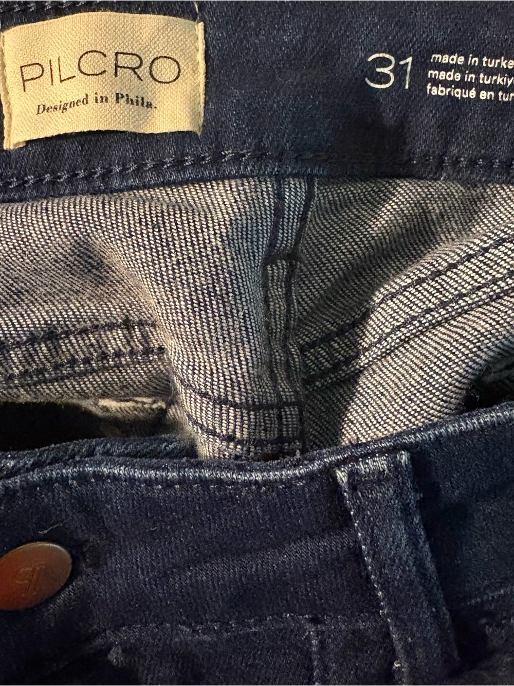 ANTHROPOLOGIE Pilcro The Icon Flare Low Rise Jeans Stretch Denim NWOT - Picture 10 of 12